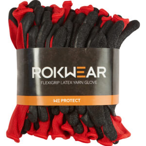 FLEXIGRIP LATEX CHALLENGER GLOVE – RED